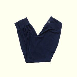 LULULEMON ACTIVE YOGA LEGGINGS BLUE PANTS JOGGER HIGH WAISTED SPORTS WOMENs SZ 4